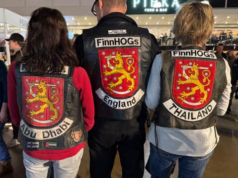 FinnHOGs Abu Dhabi, England and Thailand