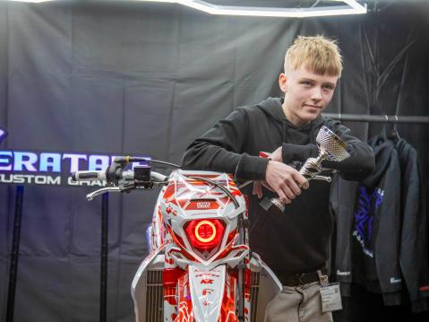 Aleksi Onnenlehto Beta RR125 Kuva: Antti Tuomela