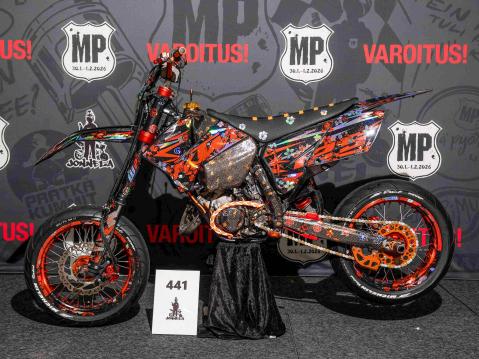 Emil Jordberg KTM EXC125 Kuva: Heidi Koivunen