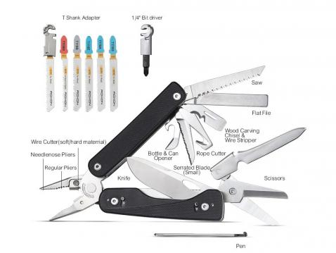 Roxon Flex Titan. Peruspaketti lisäosineen.