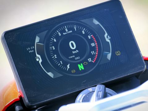 Mittaristo vaikuttaa modernilta.