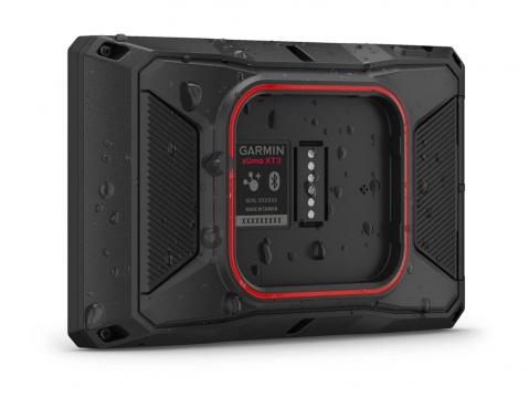 Garmin Zümo XT3 liitännät.