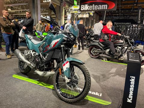 Kawasaki KLE500. Kuva Erkki Maki.