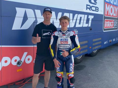 Nuori suomalainen herrasmies, jolle toivon mahtavaa uraa MotoGP-sarjoissa: Rico Salmela.