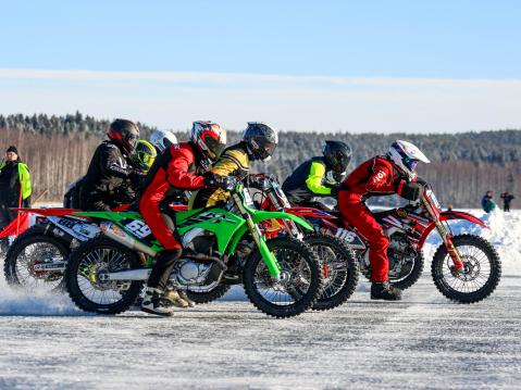 Ossi Rantala sai hyvän startin. Kuva: Kiia Salminen