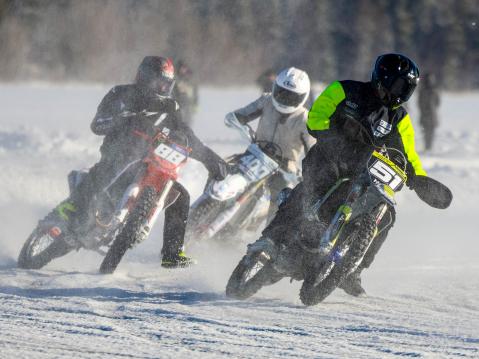 #51 Miklas Salminen, #88 Aatos Pirttinen ja #400 Arthon Alanne. Kuva: Kiia Salminen