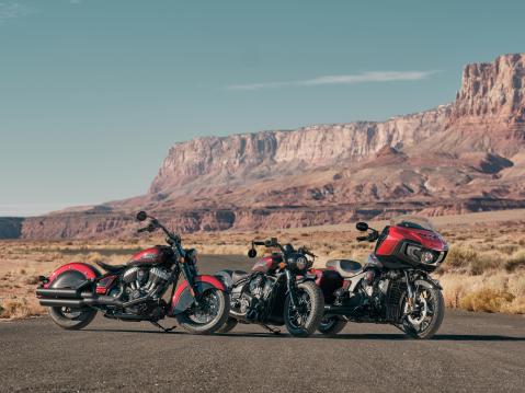 Indian Motorcyclen 125-vuotisjuhlamallit.