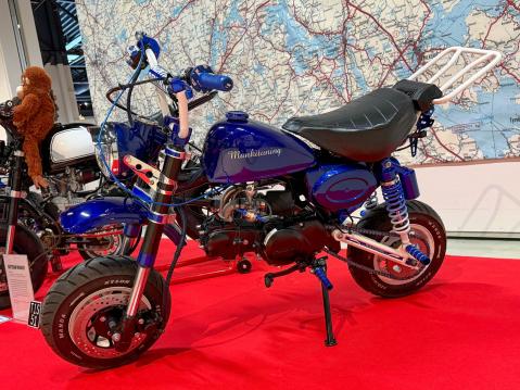 Jingcheng 'Monkey' tuning mopo. Omistaja: Riki Hellingman