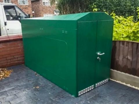 SAB Motorcycle Storagen turvasuoja.