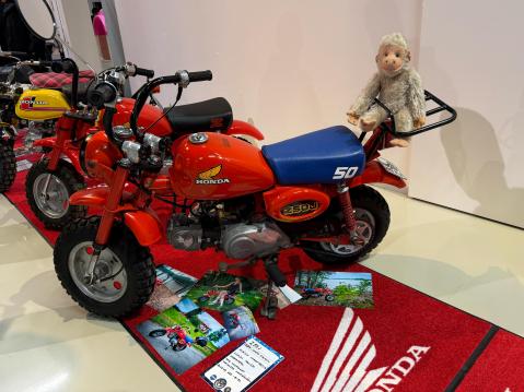 Sampsa Ahosen 1984 Honda Monkey Z50J.