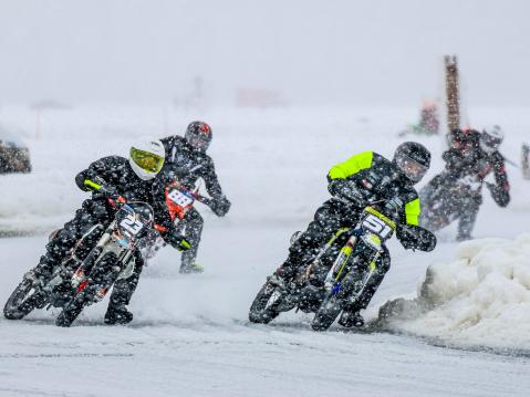 #51 Miklas Salminen, #23 Isac Krohn, #88 Aatos Pirttinen ja #54 Topias Kesti. Kuva: Kiia Salminen