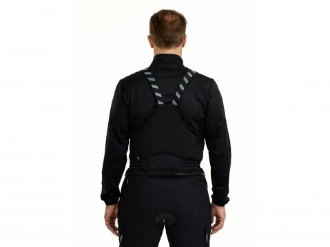 Rukka WIND-R BIB -haalariosa takaa.