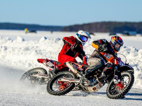 #36 Mika Kallio ja #116 Ossi Rantala. Kuva: Kiia Salminen