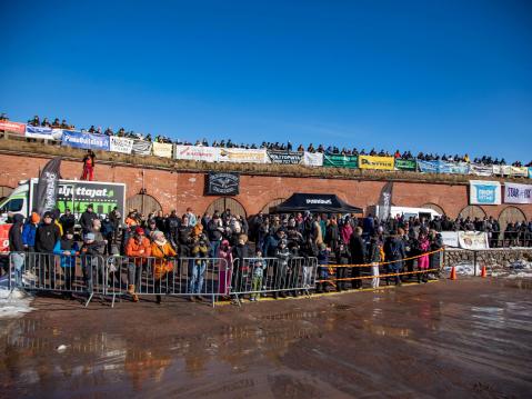 Haminan perinteiset mopokisat 2026.