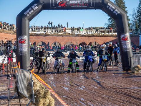 Haminan perinteiset mopokisat 2026.