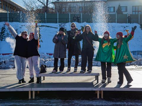 Haminan perinteiset mopokisat 2026.