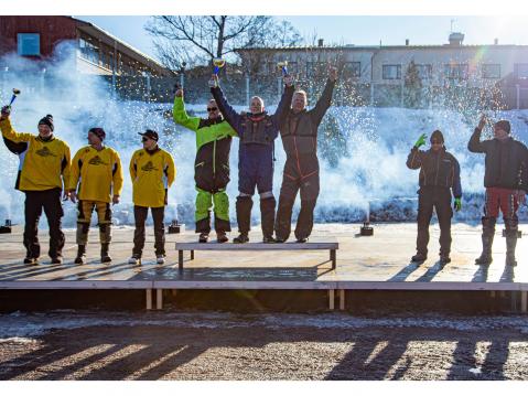 Haminan perinteiset mopokisat 2026.