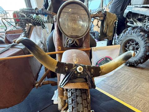 Lehmänsarvet olivat löytö Seinäjoen Prätkä ja Rompepäiviltä. 