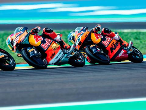 #83 Alvaro Carpe ja #27 Rico Salmela