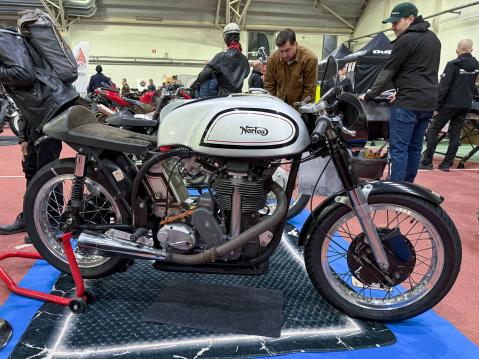 Nro. 126 Norton Manx M30 500cc vm. 1959 Omistaja: Jouni Seppänen