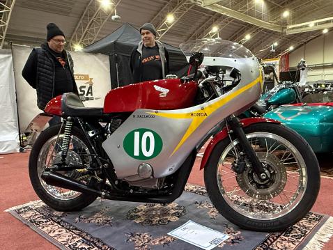 Nro. 141 Honda 450 vm. 1971 Omistaja: Jari Autio