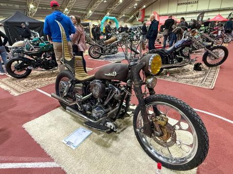 Nro. 146 H-D Shovevehead vm. 1977 Omistaja: Ipo