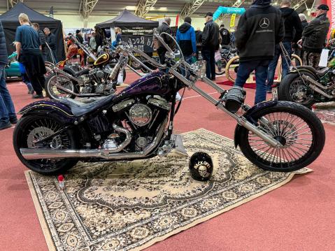 Nro. 131 Harley-Davidson Softail vm. 1991 Omistaja: Mario Forsman