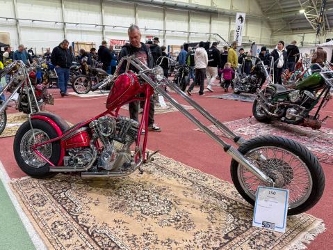 Nro. 150 Harley-Davidson Chopper vm. 1953 Omistaja: Markku Leskinen