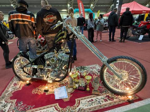 Nro. 152 Harley-Davidson Panhead vm. 1956 Omistaja: Sami Lahtinen