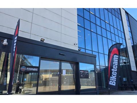 PeterPanBiken, Eurobikerin ja Biketeamin toimitalo Vantaalla.