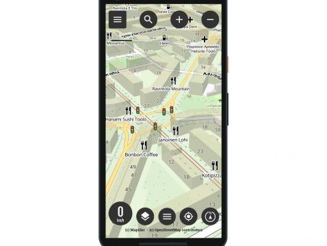 Android-versio sai parempaa tarkkuutta ja lisää ominaisuuksia.