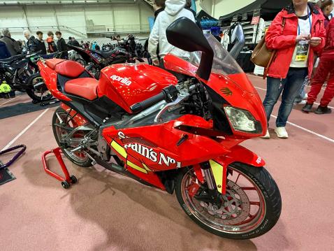 Nro. 22 Aprilia RS 125 vm. 2007 Omistaja: Maxim Loboda