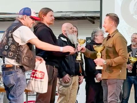 Hydén pokkasi myös Ladies Choice -palkinnon. 