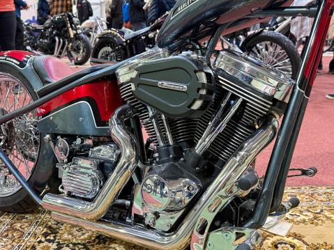 Rungon takaosaa on madallettu, jotta pyörän maavara pysyy pienenä.