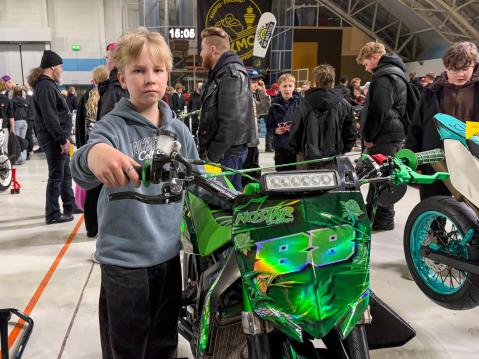 Nooa Hyvärinen ja Derbi Senda Sm vm. 2007