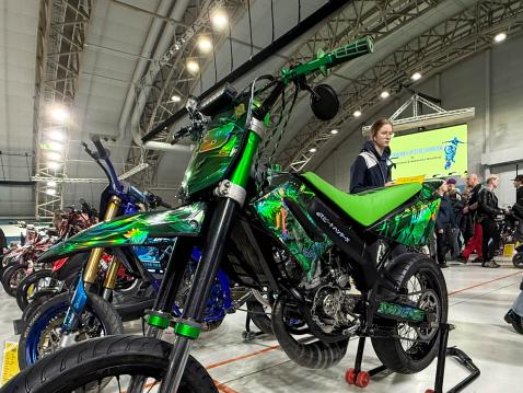 Nooa Hyvärinen on erityisen tyytyväinen valitsemaansa teippisarjaan.