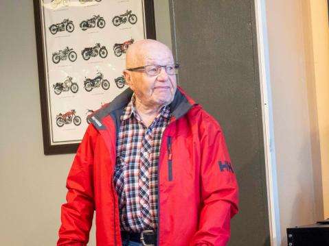Matti Salonen kertoi ajosaavutuksistaan.