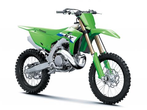 Kaksitahtinen Kawasaki KX327 vuosimallia 2027.