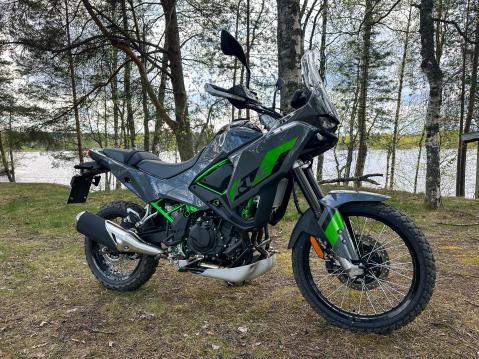 Kawasaki KLE500 SE 2026. Kuva Marc Schröder.