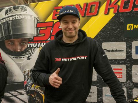 Erno Kostamo #38. Kuva Eija Kyllönen / Motouutiset.fi.