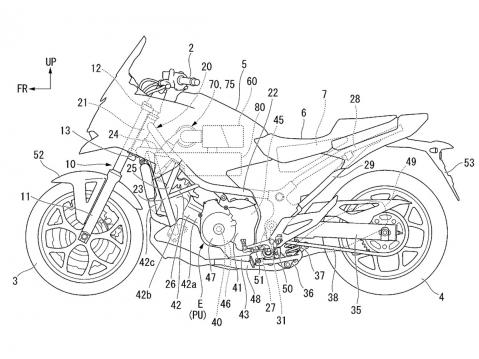 Hondan NC750 kompressorilla varustettuna.