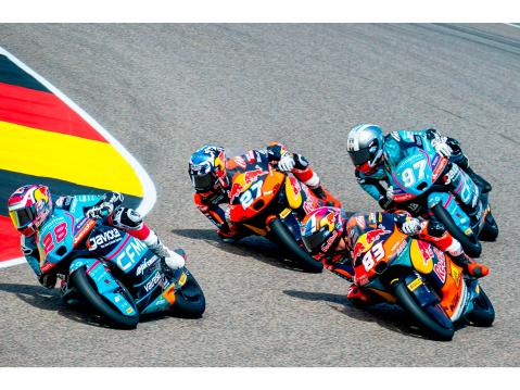 #28 Maximo Quiles, #27 Rico Salmela, #83 Alvaro Carpe ja #97 Marco Morelli.