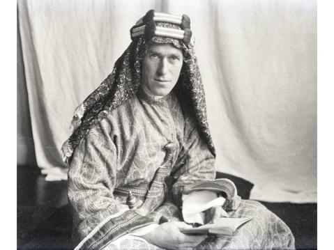 Arabian Lawrence. Kuva Thomas Lowell / Wikimedia Commons.