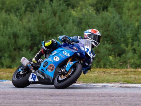 Rasmus Nurmi Motoparkin SM-osakilpailussa. Kuva Taina Nurmi.