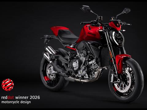 Ducati Monster toi jo viidennen Red Dot -muotoilupalkinnon Ducatille.