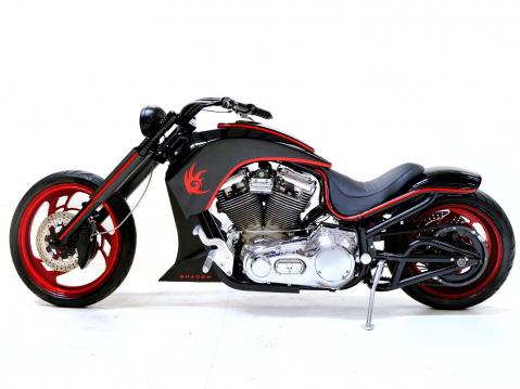 Sonic the Hedgehog 3 elokuvaa varten rakennettu 'Dark Rider' -custom.