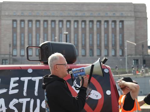 Mopoilevien Nuorten mielenilmaisu, Helsinki 15.8.2026. Kuva Harjukuvat / Juha Harju.
