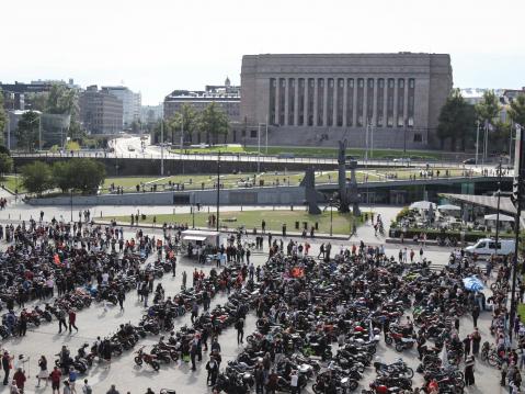Mopoilevien Nuorten mielenilmaisu, Helsinki 15.8.2026. Kuva Harjukuvat / Juha Harju.