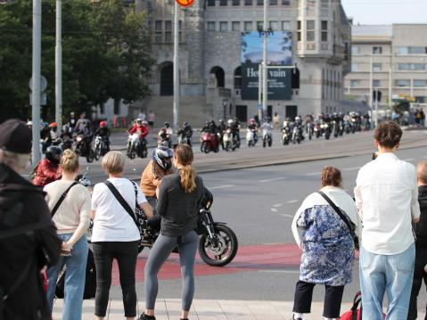 Mopoilevien Nuorten mielenilmaisu, Helsinki 15.8.2026. Kuva Harjukuvat / Juha Harju.