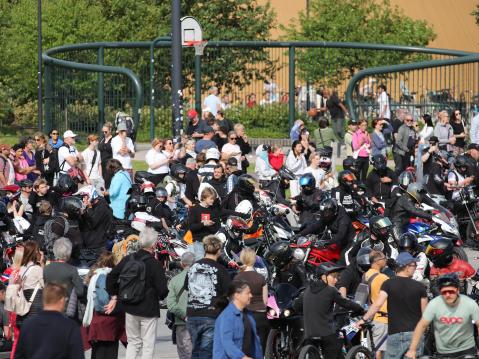 Mopoilevien Nuorten mielenilmaisu, Helsinki 15.8.2026. Kuva Harjukuvat / Juha Harju.